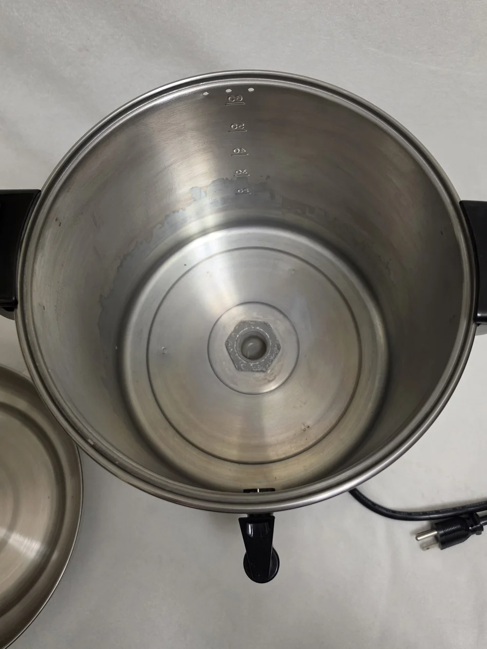 Electric Coffee Urn with Dispensing Spigot - Silver
